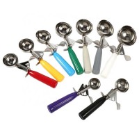 Stainless Steel Ice Cream Scoop Scooper Fruits Spoon Cookie Scoop